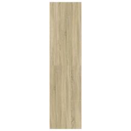 Berkfield Home Wardrobe Sonoma Oak 30x50x200 cm Engineered Wood in Natural - Size: 30 x 50 x 200 cm - thumbnail 5