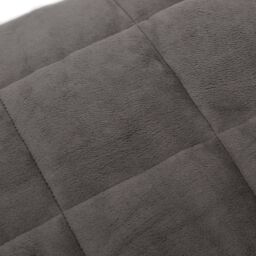 Berkfield Home Weighted Blanket Grey 152x203 cm 7 kg Fabric - thumbnail 4