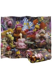 Jim Henson - Fraggle Rock Fraggle 40Th Birthday Party Silky Touch Super Soft Throw Blanket 152 X 127 cm in White - thumbnail 2