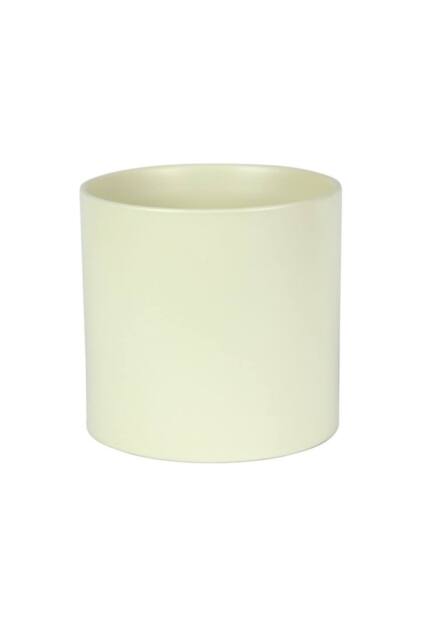 KDMD Hortus Sofia Matt Cream Ceramic Pot 17cm - image 1