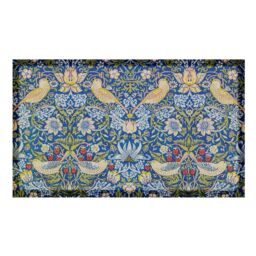 Artsy Mats William Morris Strawberry Thief Indoor & Outdoor Doormat - Size: 40 cm x 70 cm - thumbnail 2