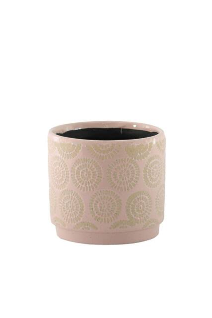 KDMD Pink Hortus Melbourne Cosmos Pot 14.5 x 13cm - Size: 14.5 x 13 cm - image 1