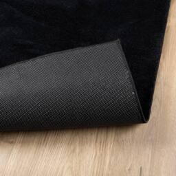 Berkfield Home Rug OVIEDO Short Pile Black 200x200 cm - Size: Medium - thumbnail 5