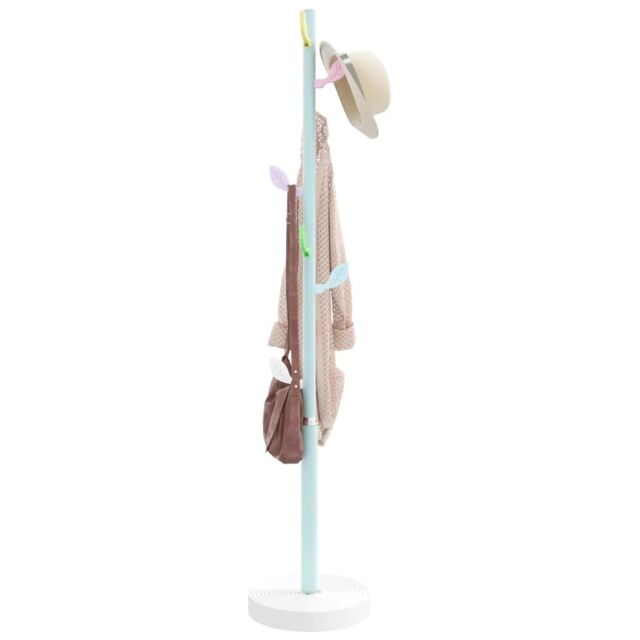 Berkfield Home Coat Stand Blue 172 cm Powder-coated Iron - image 1