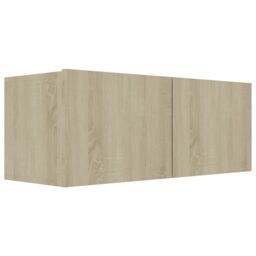 Berkfield Home 5 Piece TV Cabinet Set Sonoma Oak Engineered Wood in Brown - thumbnail 5