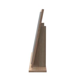 Ready Assembled 2 U Denver Large Mirror (Ready Assembled) in Light Oak - thumbnail 2
