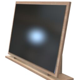 Ready Assembled 2 U Denver Large Mirror (Ready Assembled) in Light Oak - thumbnail 4