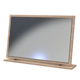 Ready Assembled 2 U Denver Large Mirror (Ready Assembled) in Light Oak - thumbnail 3