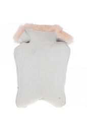 Fenland England Real Sheepskin Hot Water Bottle Cover with 1L Bottle in Rose - thumbnail 3