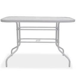 Berkfield Home 8 Piece Outdoor Dining Set Steel & Textilene Grey - thumbnail 4