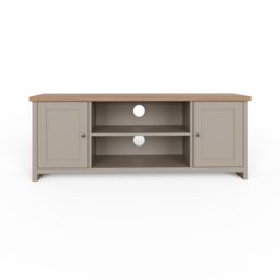 GFW Lancaster Large TV Cabinet in Grey - thumbnail 5