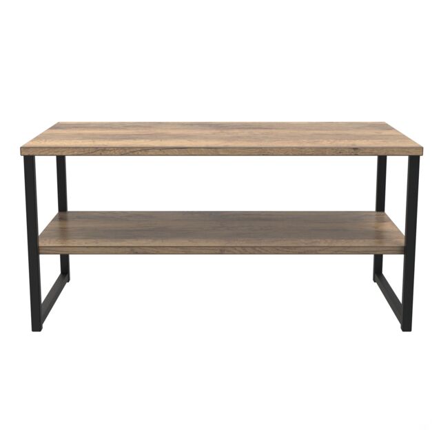 Ready Assembled 2 U Tamworth XXL Coffee Table 1000x500 (Ready Assembled) in Dark Brown - image 1