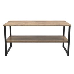 Ready Assembled 2 U Tamworth XXL Coffee Table 1000x500 (Ready Assembled) in Dark Brown - thumbnail 1
