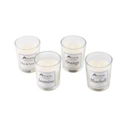 Alivio Scented Candle Gift Set, Premium Aromatherapy Candles in Glass Jars - Jasmine Orange Pear & Freesia, Bluebell Fragrance for Home Decor - thumbnail 9