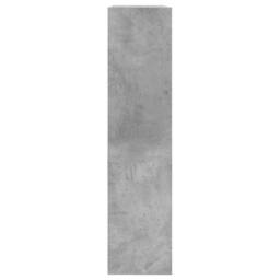 Berkfield Home Shoe Cabinet Concrete Grey 80x21x87.5 cm Engineered Wood - thumbnail 6