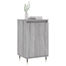 Berkfield Home Sideboards 2 pcs Grey Sonoma 40x35x70 cm Engineered Wood in Brown - Size: 40 x 35 x 70 cm - thumbnail 3