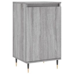 Berkfield Home Sideboards 2 pcs Grey Sonoma 40x35x70 cm Engineered Wood in Brown - Size: 40 x 35 x 70 cm - thumbnail 5