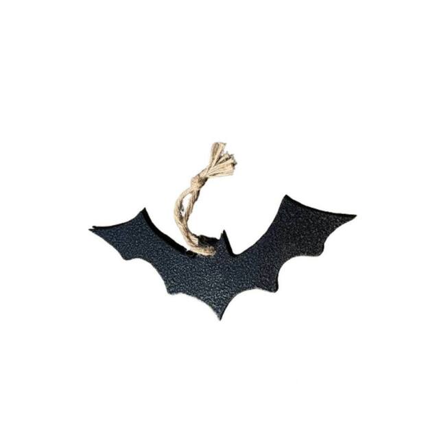 Poppyforge Hanging Bat Garden Art (Pack of 3) - W20 x H8 cm - Black - image 1