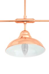 Orsina Chrome 3 Pendant Ceiling Light, Industrial Style Hanging Light With Chrome Finish, Pendant Lamp in Gold - thumbnail 5