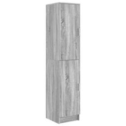 Berkfield Home Modern Buffet Cabinet Grey sonoma MDF Medium Buffet Cabinet - thumbnail 3