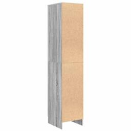 Berkfield Home Modern Buffet Cabinet Grey sonoma MDF Medium Buffet Cabinet - thumbnail 8