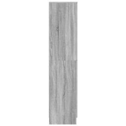 Berkfield Home Modern Buffet Cabinet Grey sonoma MDF Medium Buffet Cabinet - thumbnail 7