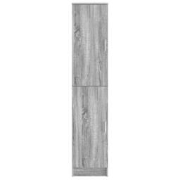 Berkfield Home Modern Buffet Cabinet Grey sonoma MDF Medium Buffet Cabinet - thumbnail 6