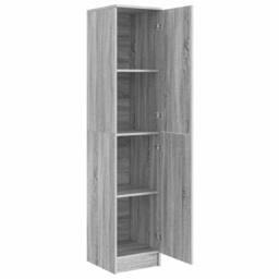 Berkfield Home Modern Buffet Cabinet Grey sonoma MDF Medium Buffet Cabinet - thumbnail 5