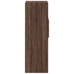 Berkfield Home Highboard Brown Oak 40x42.5x124 cm Engineered Wood - thumbnail 5