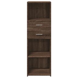 Berkfield Home Highboard Brown Oak 40x42.5x124 cm Engineered Wood - thumbnail 4