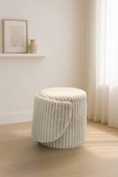 GAVENO CAVAILIA 3 In 1 Malibu Ottoman Stool in Natural - Size: 1 Seater - thumbnail 4