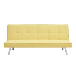 Bravich LTD Click Clack Fabric Sofa Bed - 3 Seater in Yellow - thumbnail 9