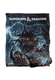 Hasbro Dungeons & Dragons Monster Manual Art Blanket 152 x 127 cm in White - thumbnail 2