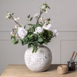 Love Lace Tiber Stone Ceramic Vase - thumbnail 3