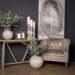 Love Lace Tiber Stone Ceramic Vase - thumbnail 5