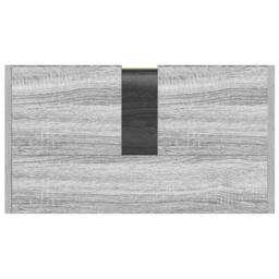 Berkfield Home Bathroom Cabinet Grey Sonoma 60x33x61 cm Engineered Wood - Size: 60 x 33 x 61 cm - thumbnail 9