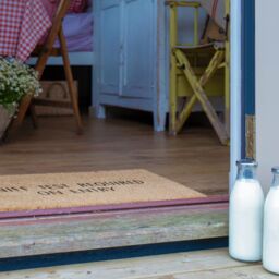 Artsy Mats Sniff Test On Entry Coir Doormat (60 x 40cm) in Brown - Size: 40 cm x 60 cm - thumbnail 4