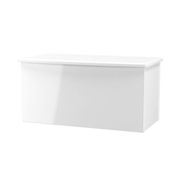 Ready Assembled 2 U Holborn Blanket Box (Ready Assembled) in White - Size: Small - thumbnail 3