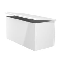 Ready Assembled 2 U Holborn Blanket Box (Ready Assembled) in White - Size: Small - thumbnail 5
