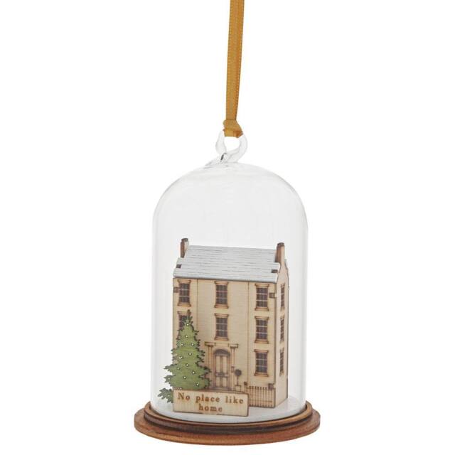 Gifts Direct 2 U Hanging Christmas Tree Bauble Ornament - Home For Christmas