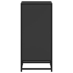 Berkfield Home Book Cabinet Black 40x35x76 cm Engineered Wood - Size: 40 x 35 x 76 cm - thumbnail 5