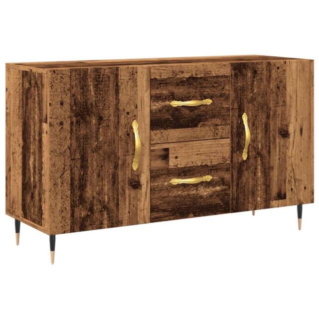 Berkfield Home Sideboard Old Wood 100x36x60 cm Engineered Wood in Brown - Size: 100 x 36 x 60 cm - image 1