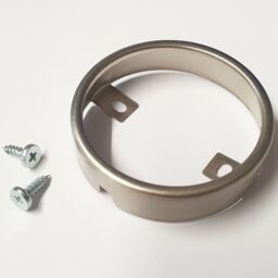 Loops 1x BRUSHED NICKEL Round Surface or Flush Under Cabinet Kitchen Light & Driver Kit - Warm White LED in Metallics - thumbnail 5