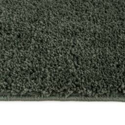 Kukoon Machine Washable Shaggy Rug Green Soft Fluffy Bedroom Carpet Mat - Size: 120 cm x 170 cm - thumbnail 7