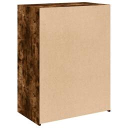 Berkfield Home Sideboard Smoked Oak 70x41x93 cm Engineered Wood in Brown - Size: 70 x 41 x 93 cm - thumbnail 6