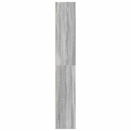 Berkfield Home Book Cabinet Grey Sonoma 80x30x189 cm Engineered Wood - Size: 80 x 30 x 189 cm - thumbnail 5