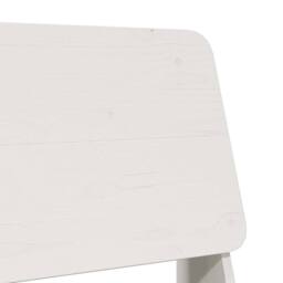Berkfield Home Garden Chairs 2 pcs White 60x64x70.5 cm Solid Wood Pine - thumbnail 8