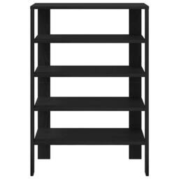 Berkfield Home Shoe Rack Black 61x32x87.5 cm Engineered Wood - thumbnail 4
