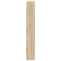 Berkfield Home Wall Shelf Sonoma Oak 43x9x60 cm Engineered Wood in Light Brown - Size: 43 x 9 x 60 cm - thumbnail 5