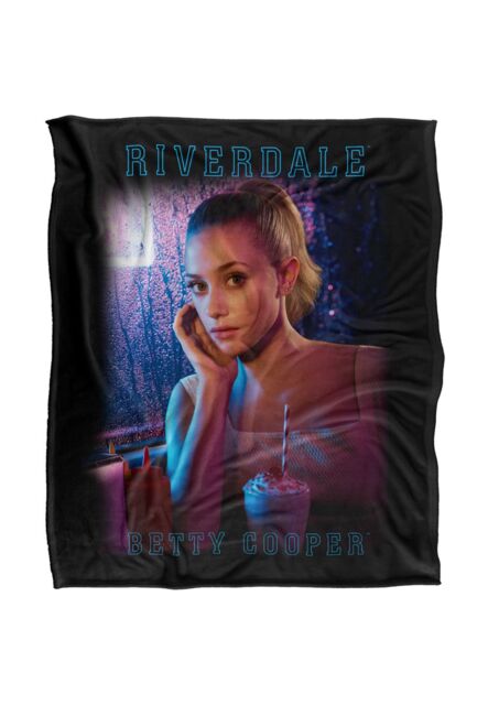 Warner Brothers Riverdale Silky Touch Super Soft Throw Blanket 152x127cm in White - Size: 152x127 cm - image 1